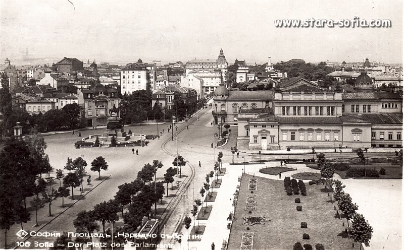Софія — Исторически снимки — Трамвайна инфраструктура (1901–1942)