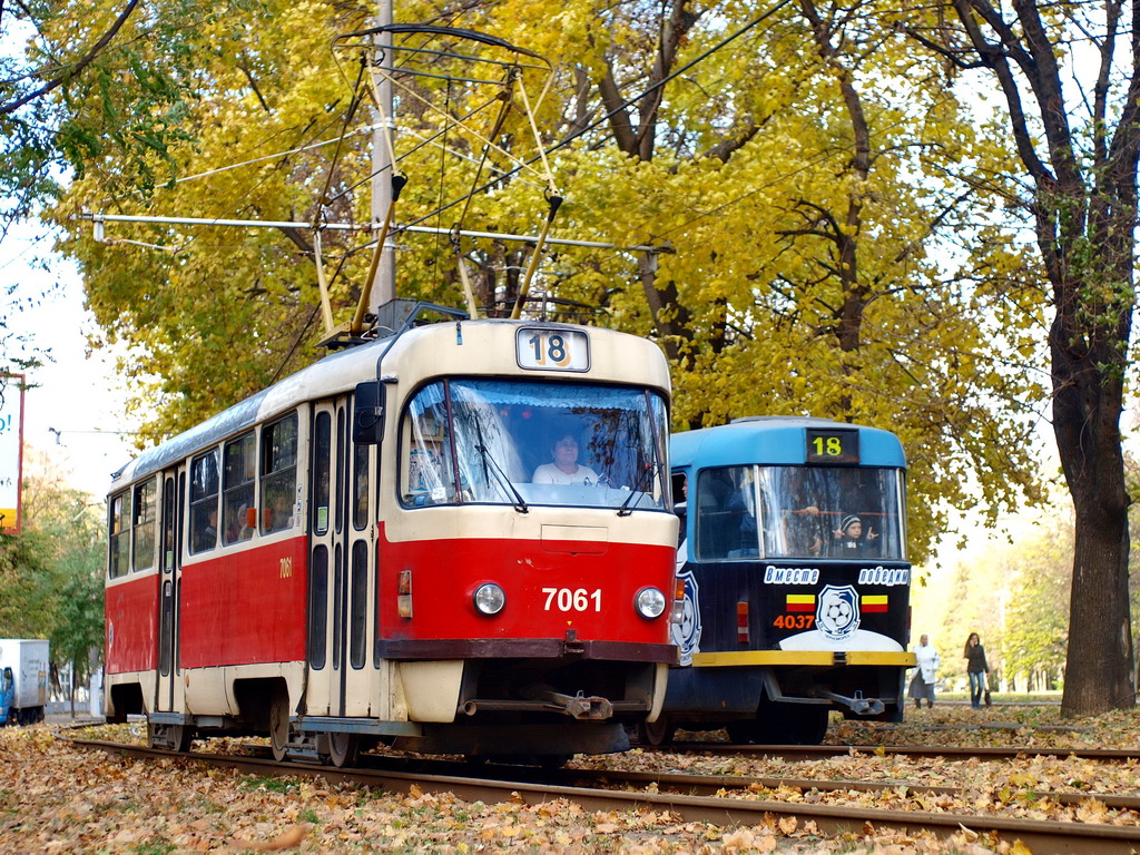 Одесса, Tatra T3SUCS № 7061