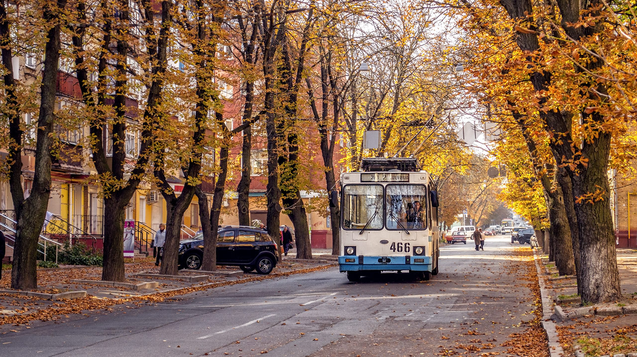 車尼哥夫, YMZ T2 # 466; 車尼哥夫 — Trolleybus lines