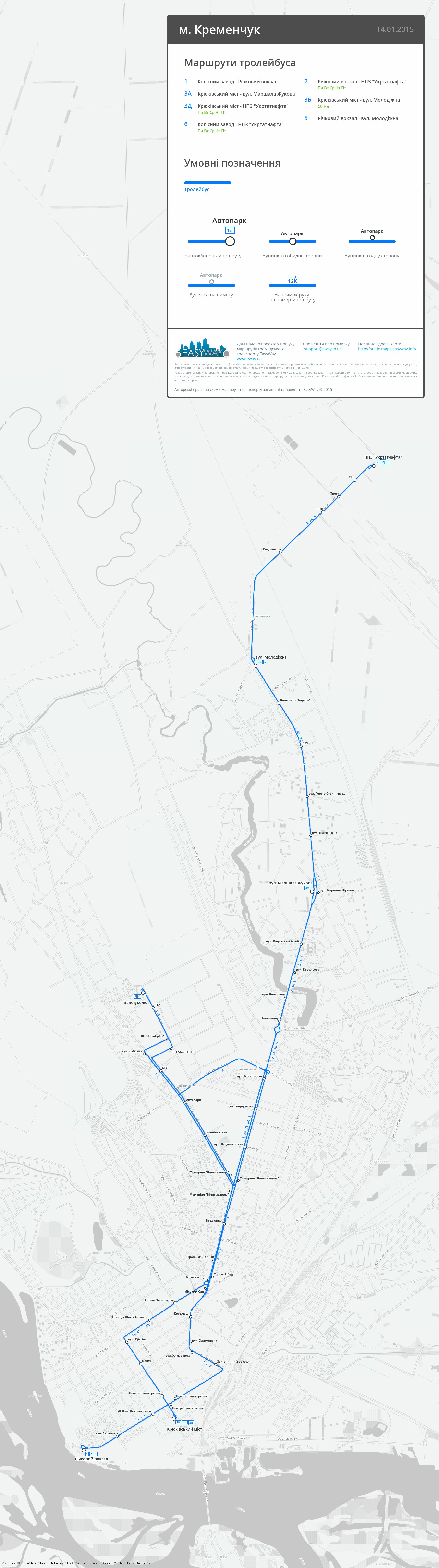 Krementchouk — Citywide Maps