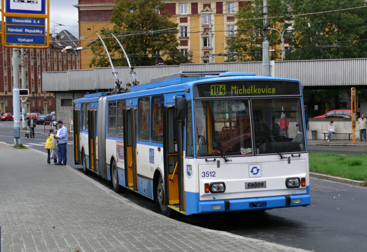 Ostrava, Škoda 15TrM № 3512