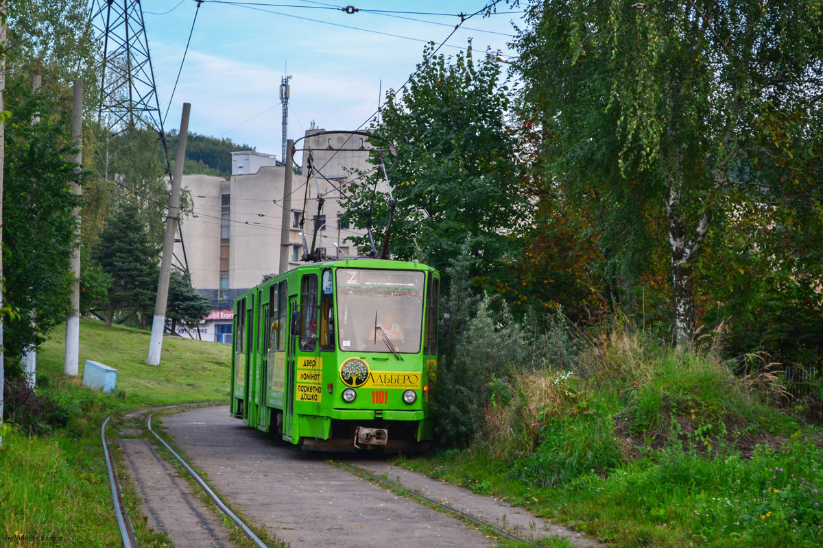 Львов, Tatra KT4SU № 1101