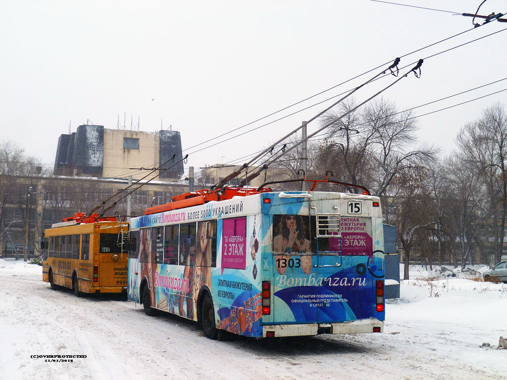 Saratov, Trolza-5275.06 “Optima” nr. 1303