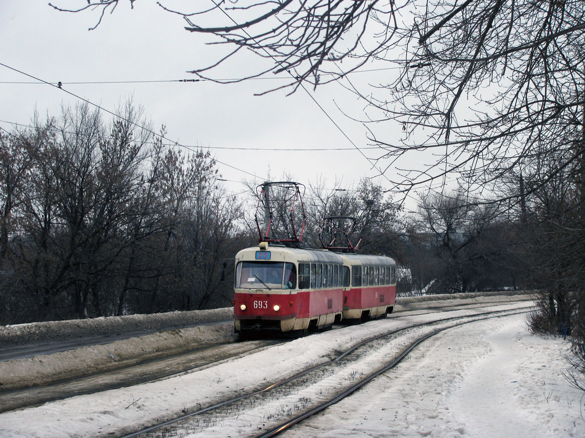 Харьков, Tatra T3SU № 693