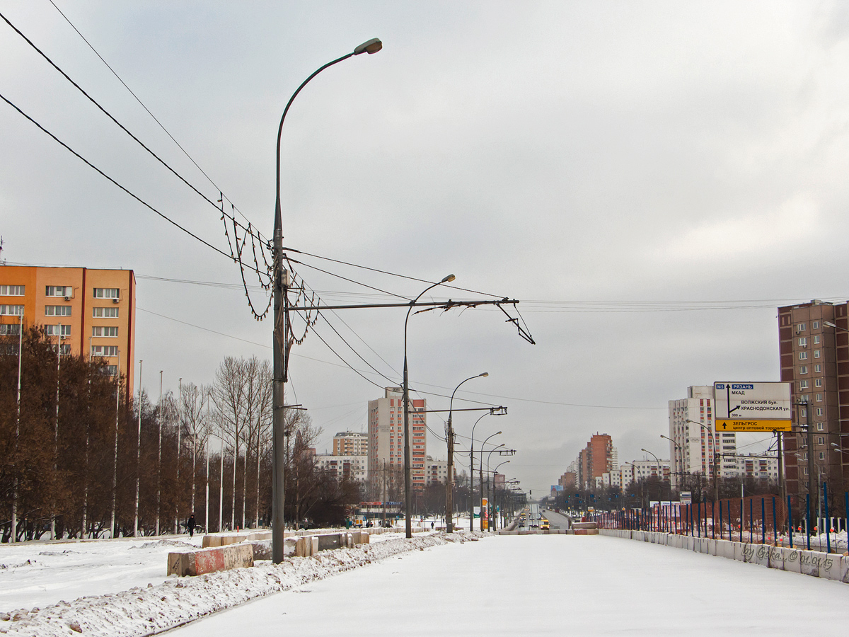 Moskwa — Trolleybus lines: South-Eastern Administrative District