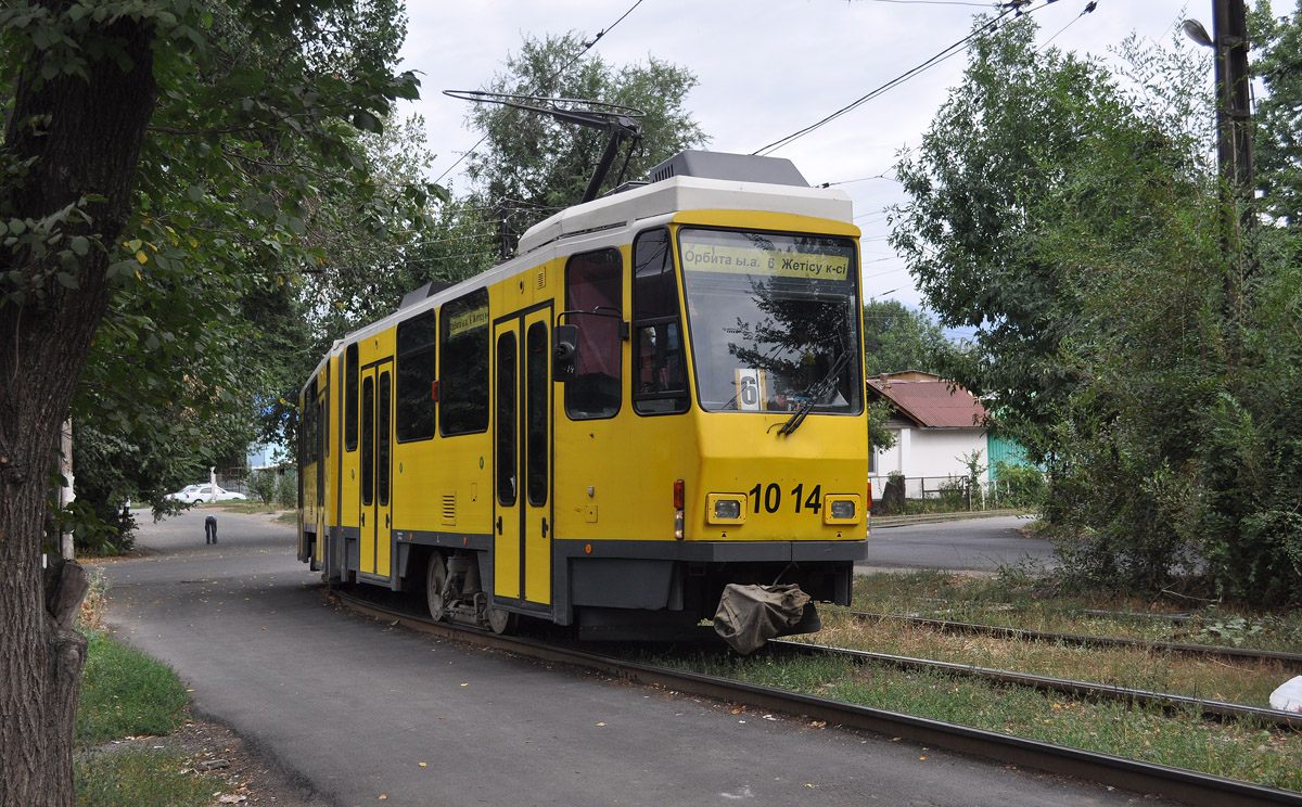 Almaty, Tatra KT4DtM # 1014