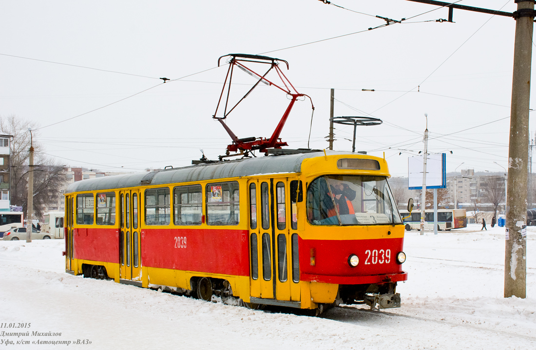 Уфа, Tatra T3D № 2039