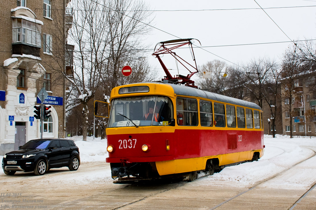 Уфа, Tatra T3D № 2037