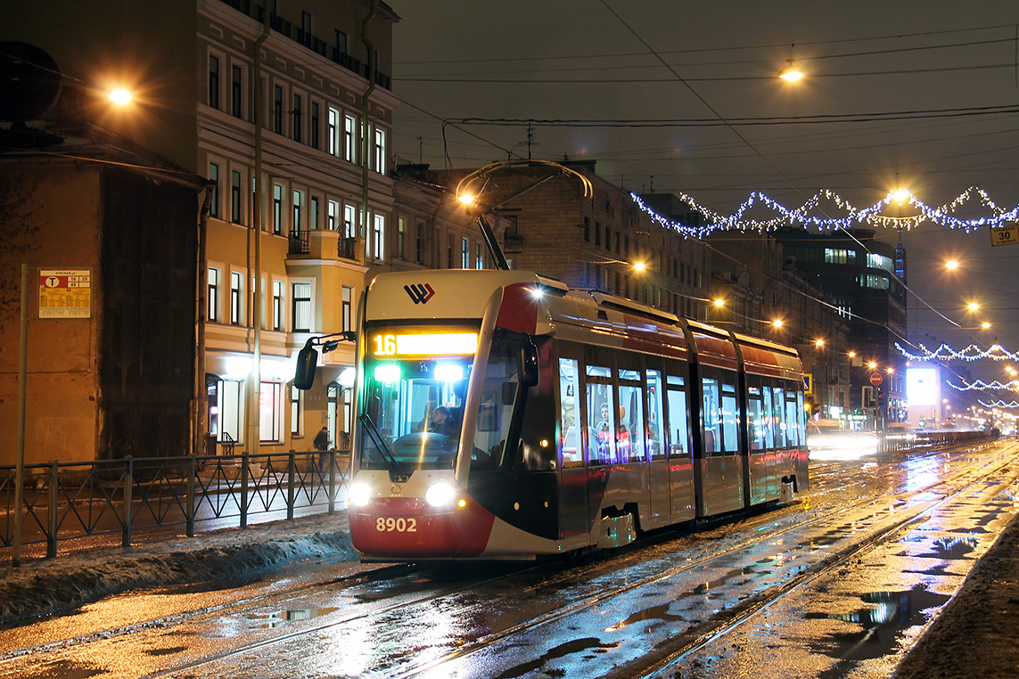 Санкт-Петербург, 71-801 (Alstom Citadis 301 CIS) № 8902