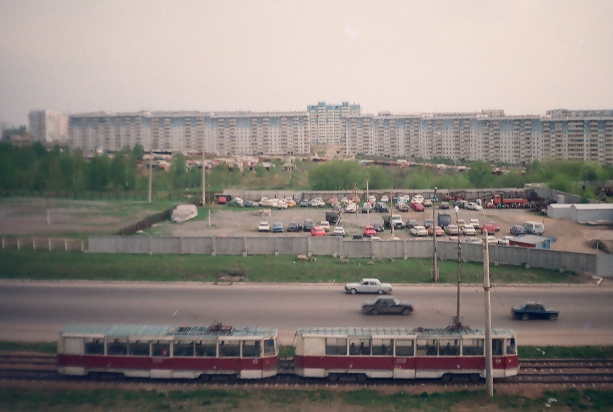 Новосибирск, 71-605 (КТМ-5М3) № 3002; Новосибирск, 71-605 (КТМ-5М3) № 3001; Новосибирск — Трамвайные и троллейбусные линии и конечные