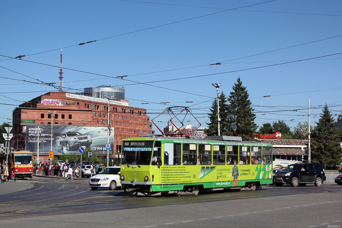 Yekaterinburg, Tatra T6B5SU № 360