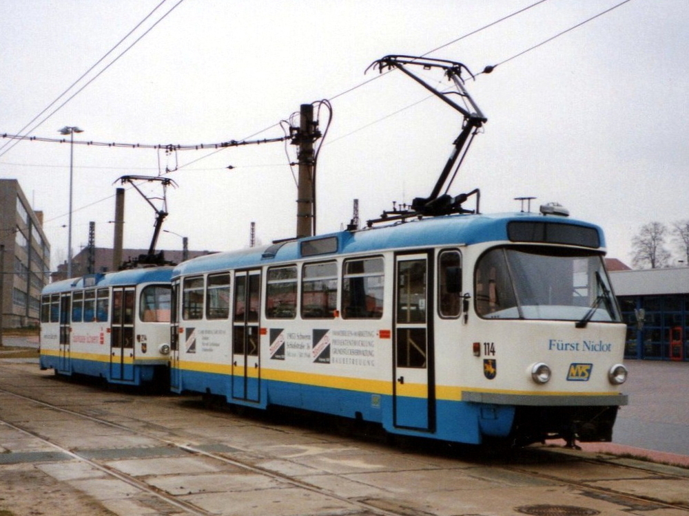 Schwerin, Tatra T3DC1 № 114