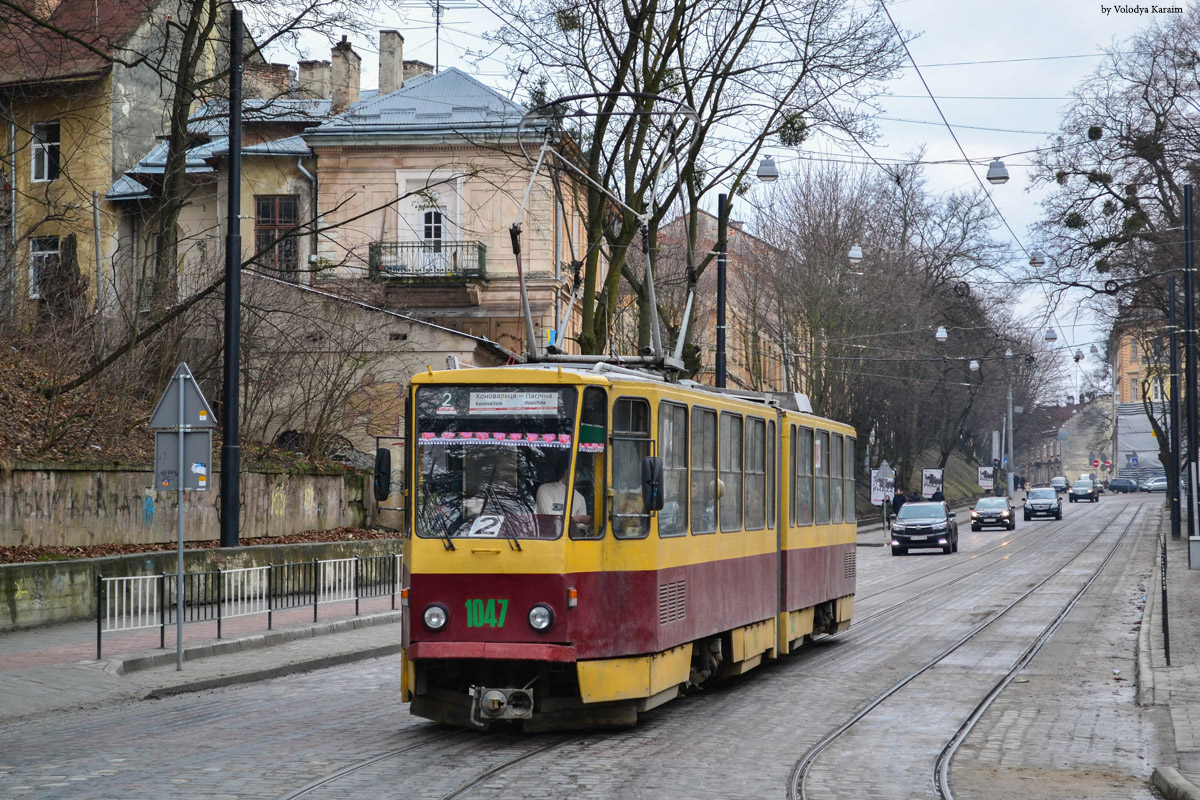 Lviv, Tatra KT4SU # 1047