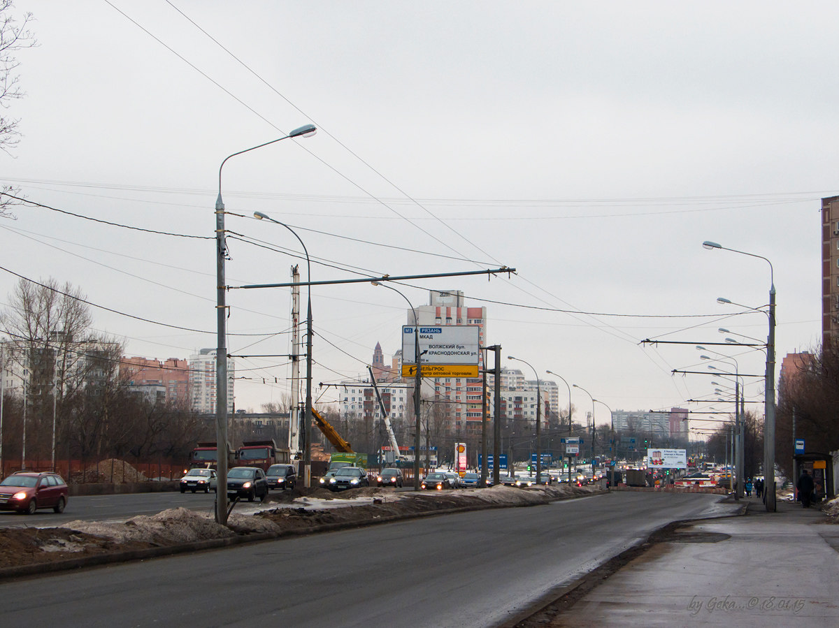 Moskva — Trolleybus lines: South-Eastern Administrative District