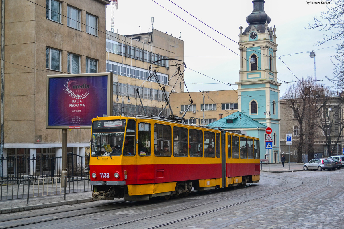 Lviv, Tatra KT4SU č. 1138