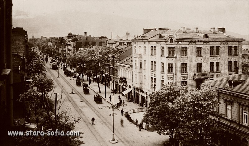 Софія — Исторически снимки — Трамвайна инфраструктура (1901–1942)