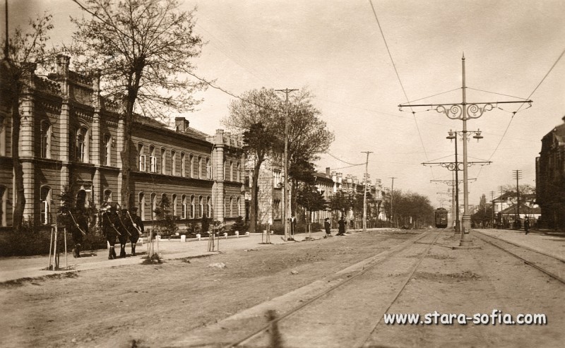 Sofia — Historic Photos of Tramway Infrastructure (1901–1942)