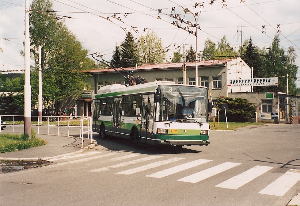 Пльзень, Škoda 21TrACI № 482; Марианске-Лазне — Троллейбусы из других городов