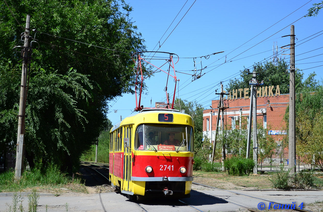 Волгоград, Tatra T3SU № 2741