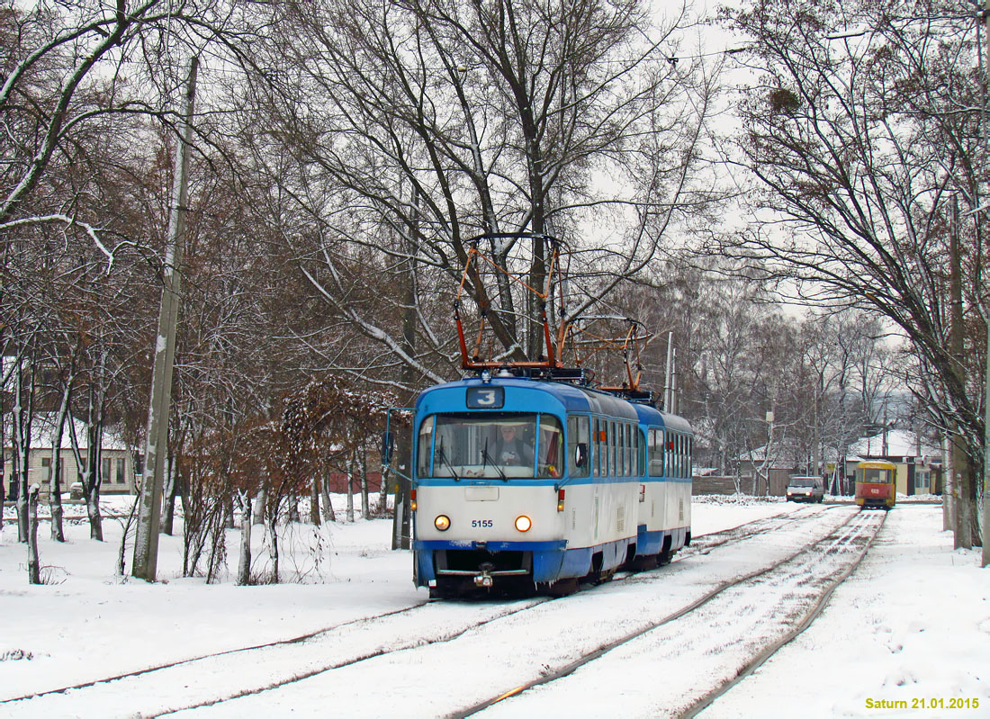 Харьков, Tatra T3A № 5155