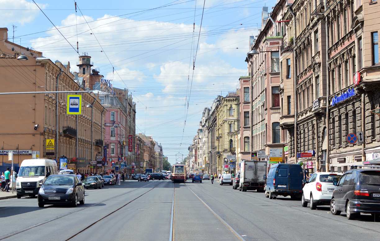 Санкт-Петербург, ЛВС-86К № 3475; Санкт-Петербург — Трамвайные линии и инфраструктура