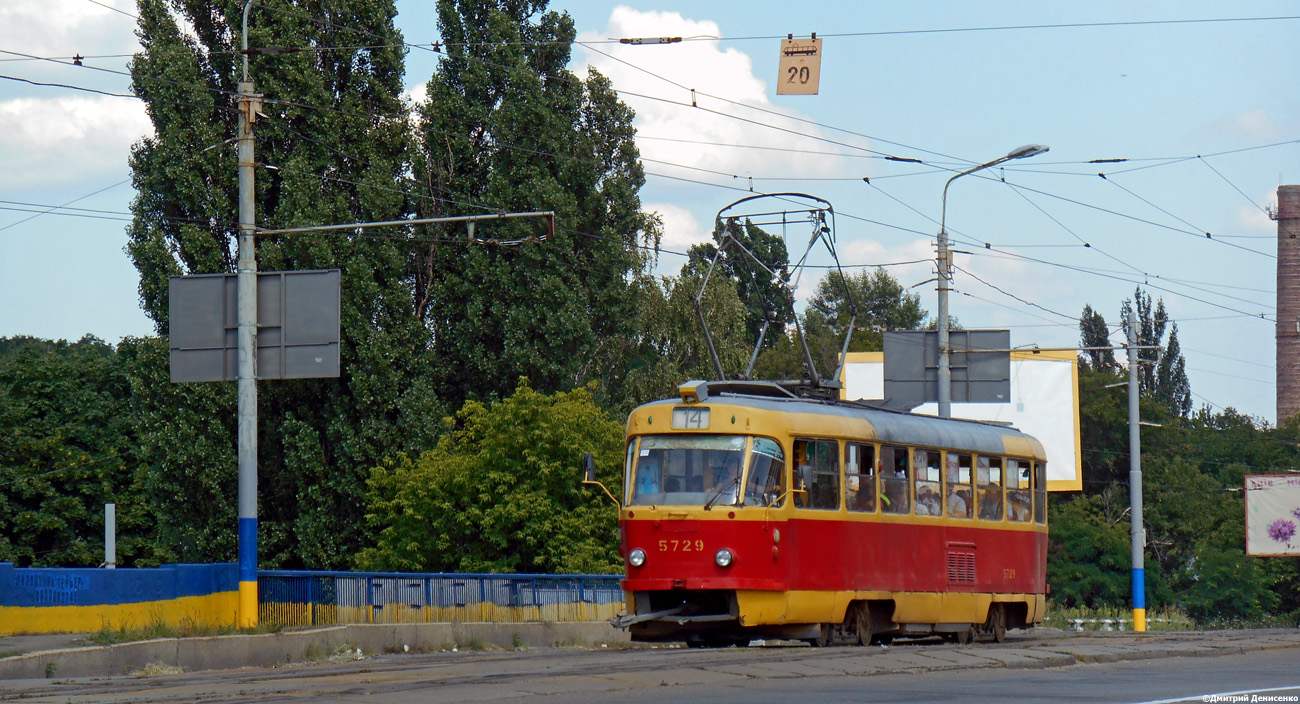 Kiova, Tatra T3SU # 5729