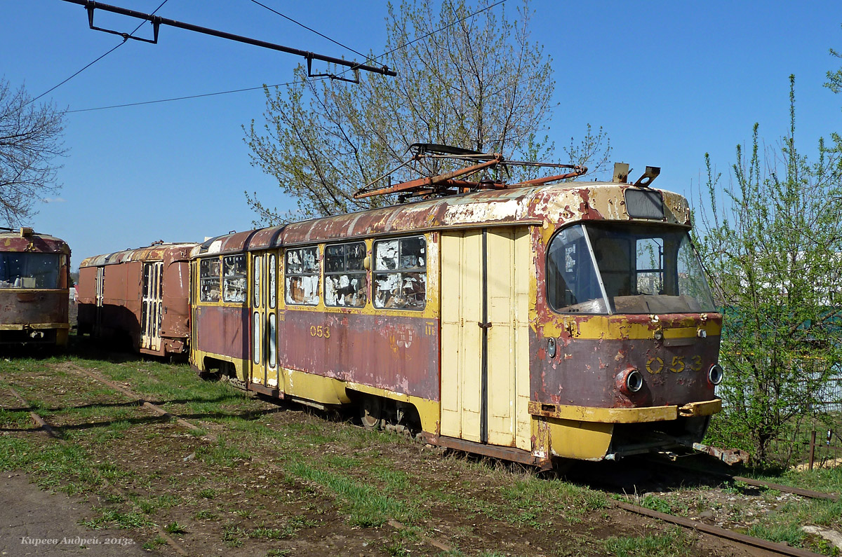 Орёл, Tatra T3SU № 053; Орёл — Площадка для законсервированных вагонов