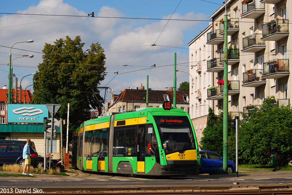 Poznań, Solaris Tramino S105p № 537