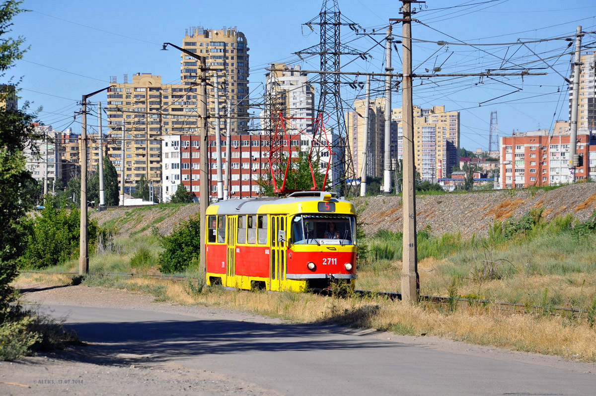 Volgograd, Tatra T3SU # 2711