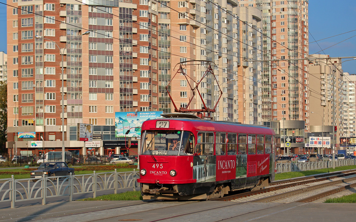 Yekaterinburg, Tatra T3SU (2-door) Nr 495