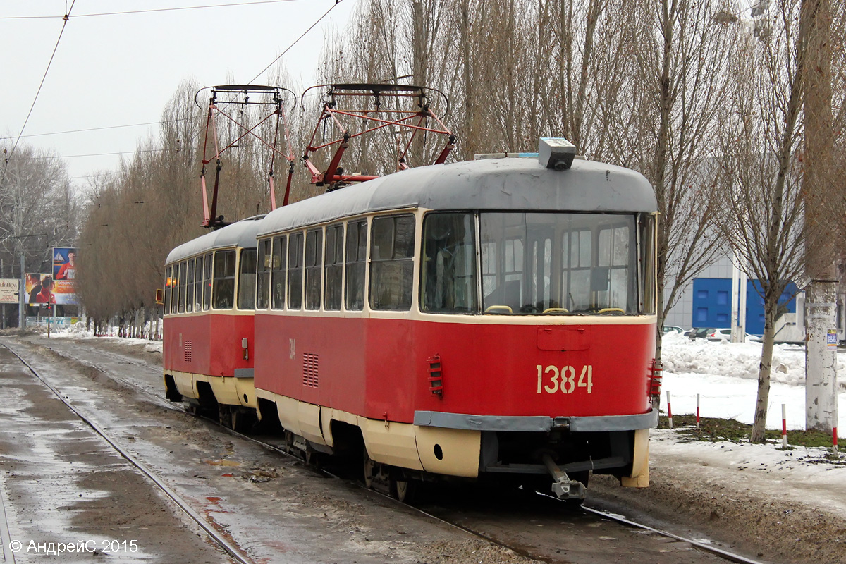 Днепр, Tatra T3R.P № 1384