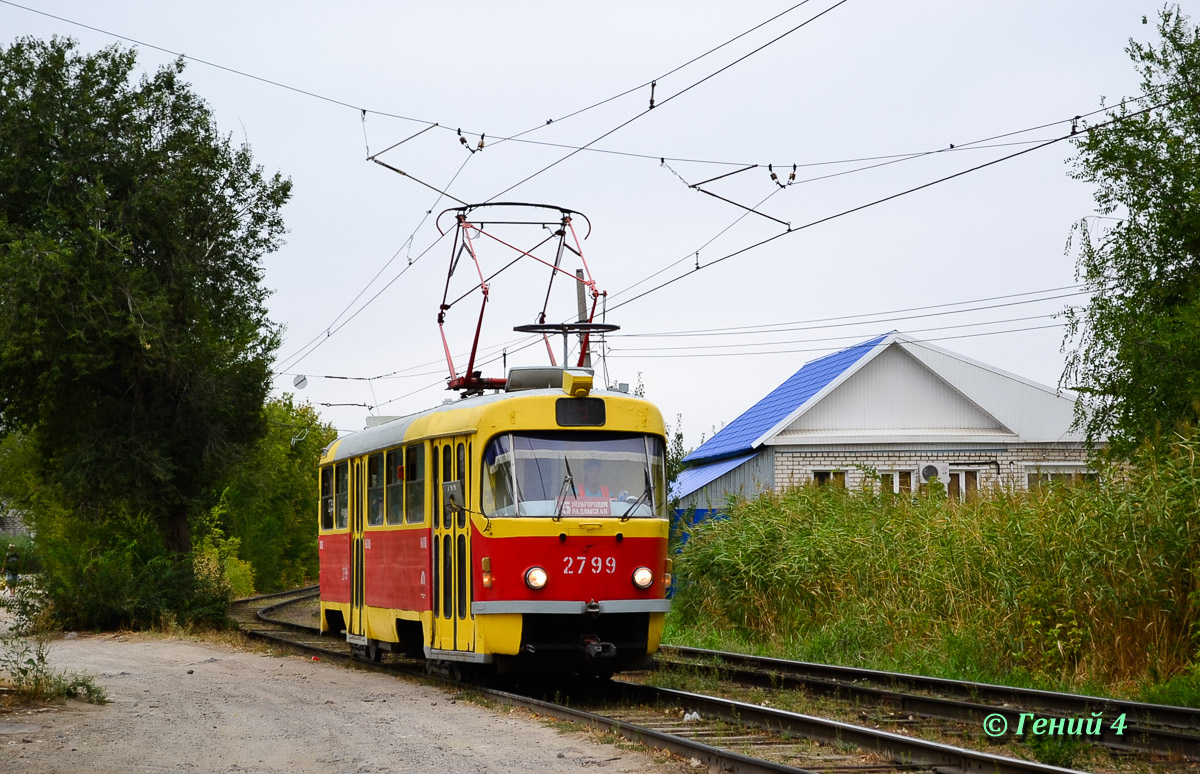 Volgograda, Tatra T3SU № 2799