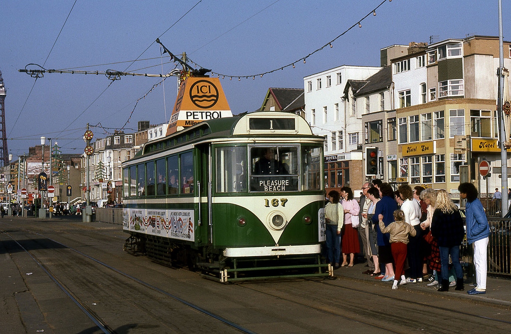 Блэкпул, Blackpool Pantograph Car № 167