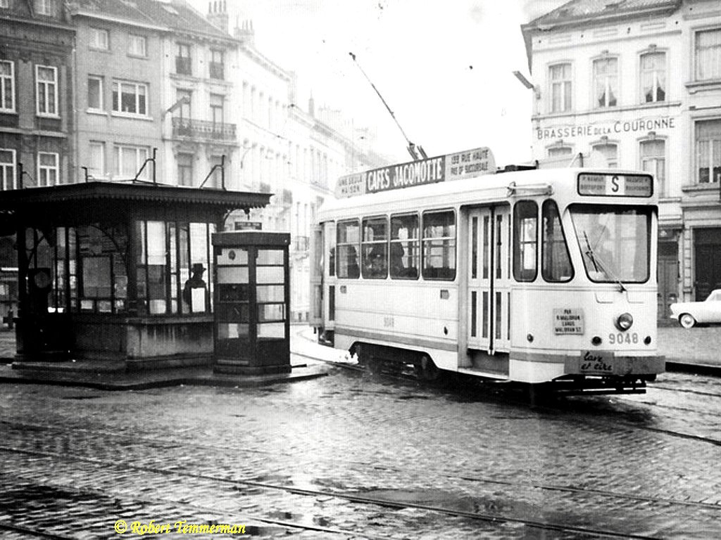 Брюссель, MIVB/STIB Series 9000 № 9048; Брюссель — Старые фотографии MIVB / STIB