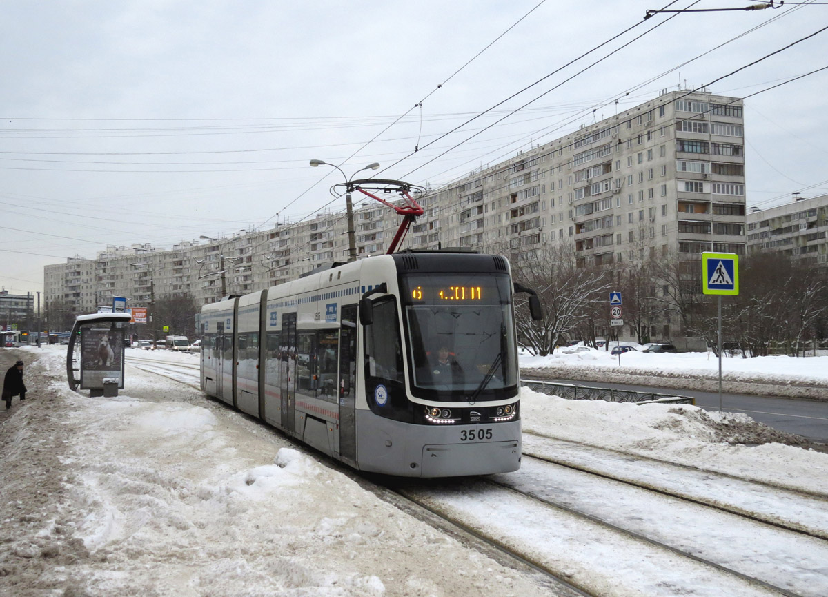 Moscow, 71-414 (Pesa Fokstrot) № 3505