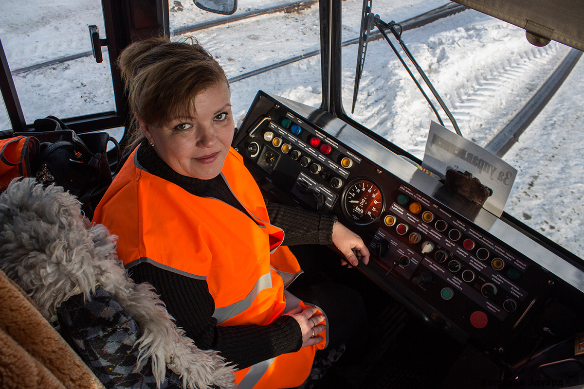 Novossibirsk — Electric transport employees