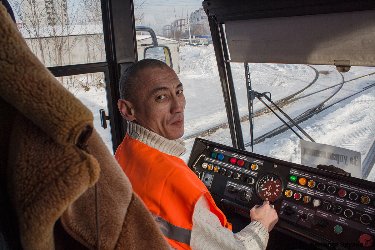 Novosibirsk — Electric transport employees