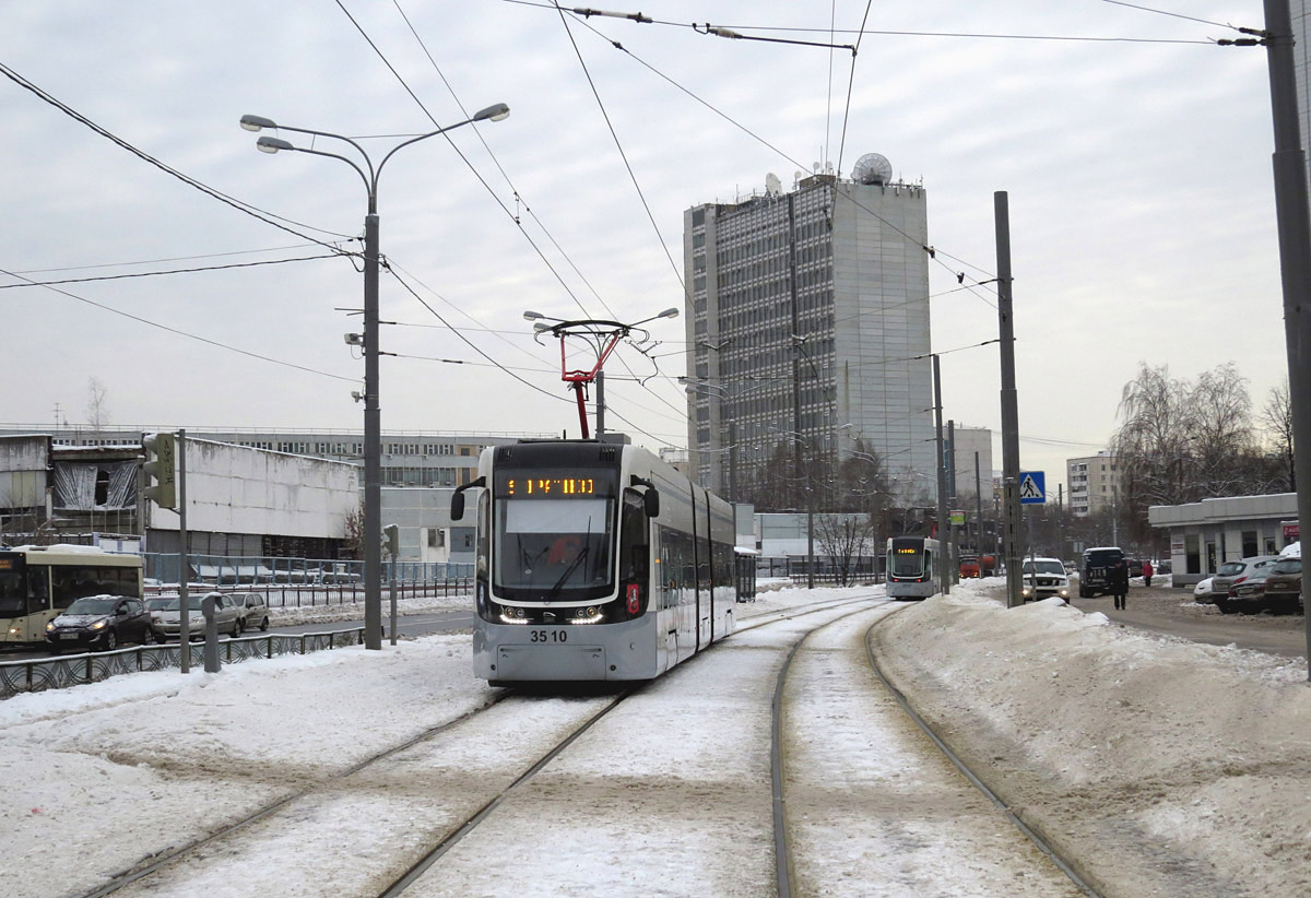 Москва, 71-414 (Pesa Fokstrot) № 3510