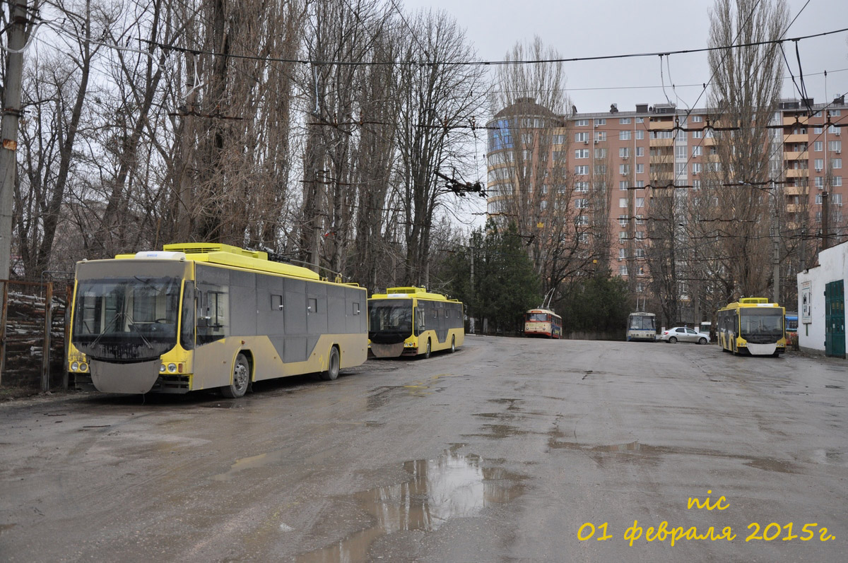 Крымский троллейбус — Троллейбусы без номеров