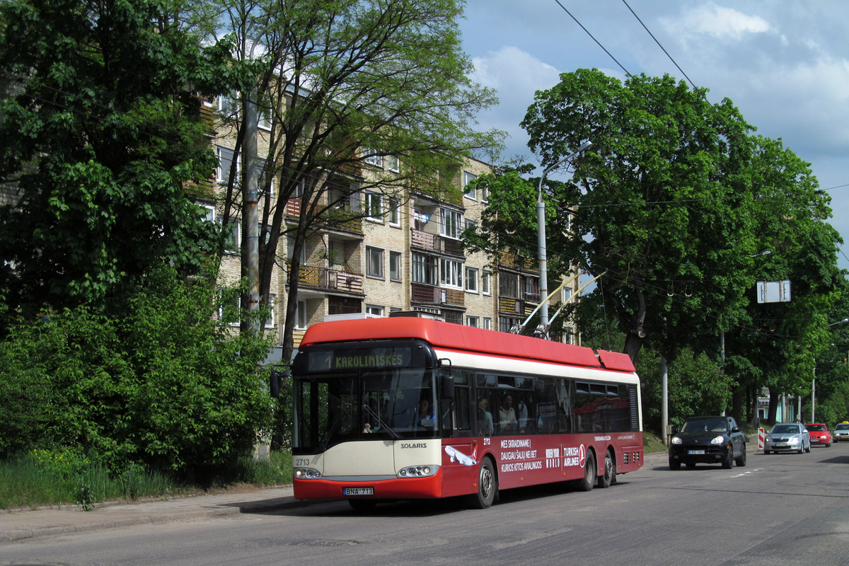 Vilnius, Solaris Trollino II 15 AC № 2713