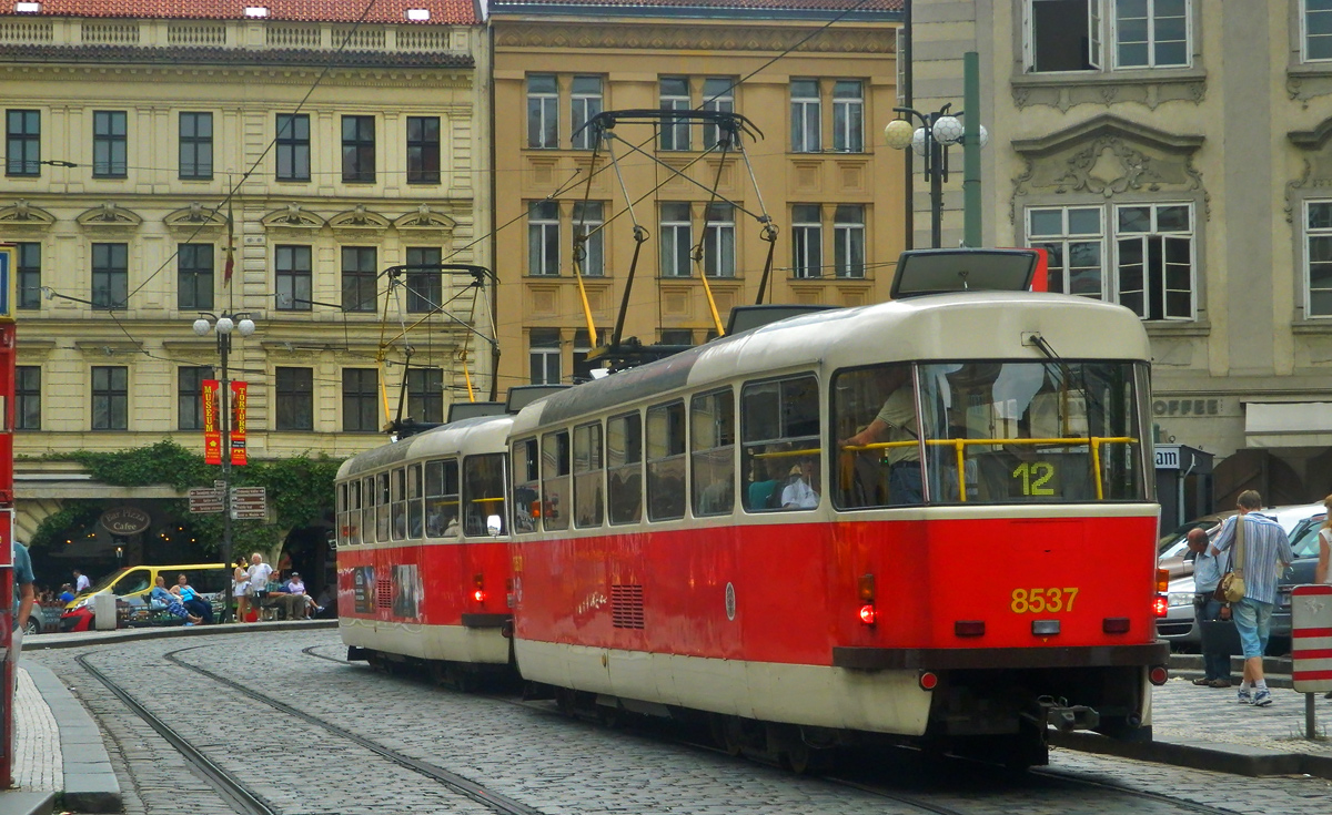 Prague, Tatra T3R.P № 8537