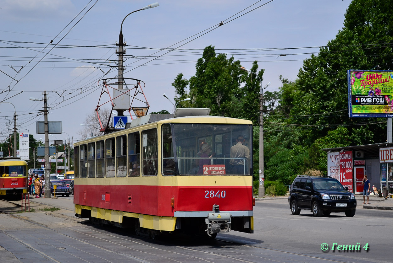 Волгоград, Tatra T6B5SU № 2840