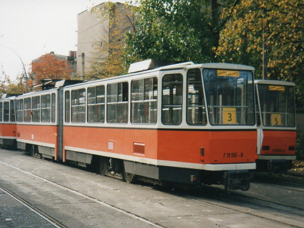 Берлин, Tatra KT4Dt № 219 555-8