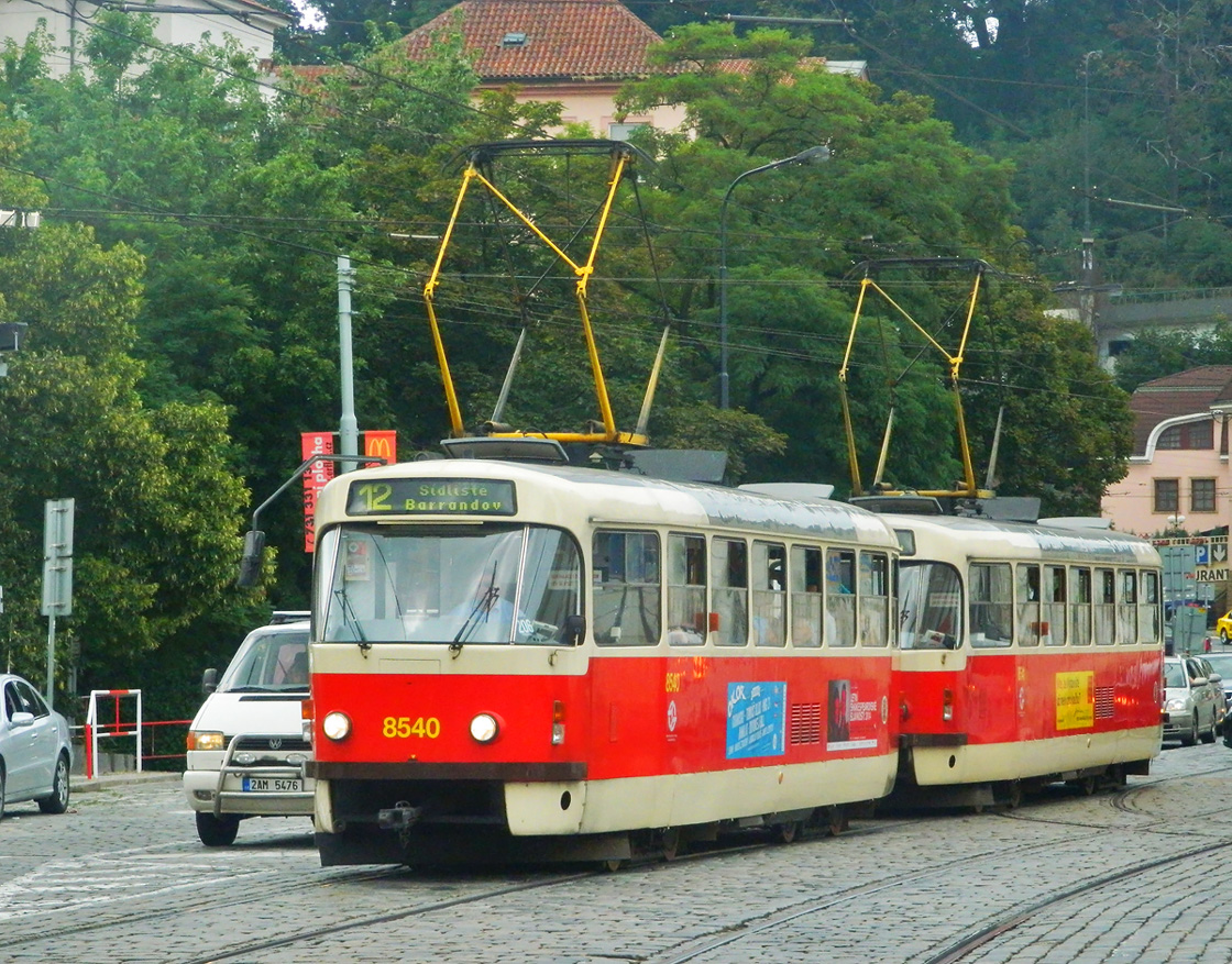 Prague, Tatra T3R.P № 8540