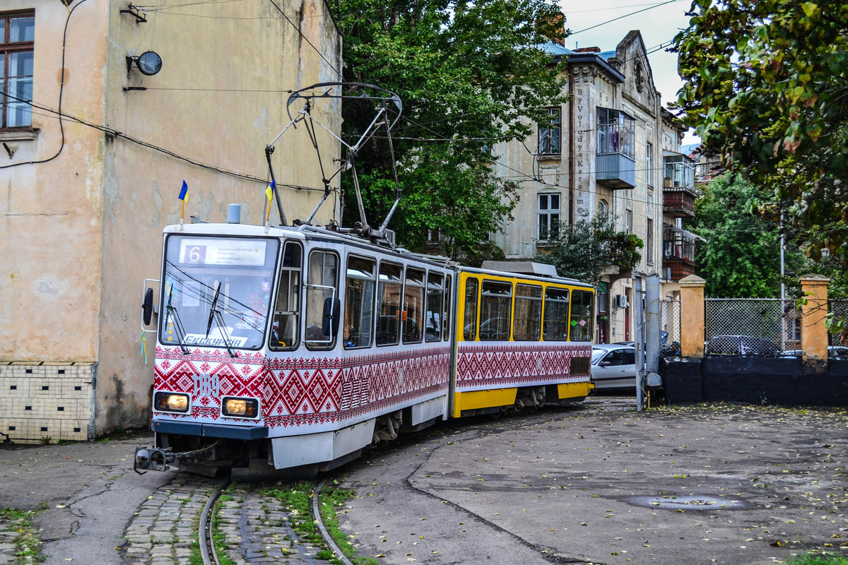 Львов, Tatra KT4D № 1169; Львов — Парад трамваев по случаю 23 годовщины Независимости Украины