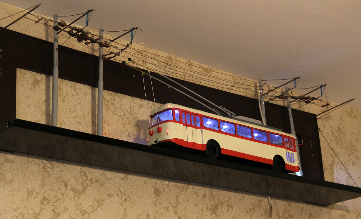 Modelling; Krasnojarsk — Škoda 9Tr trolleybus model