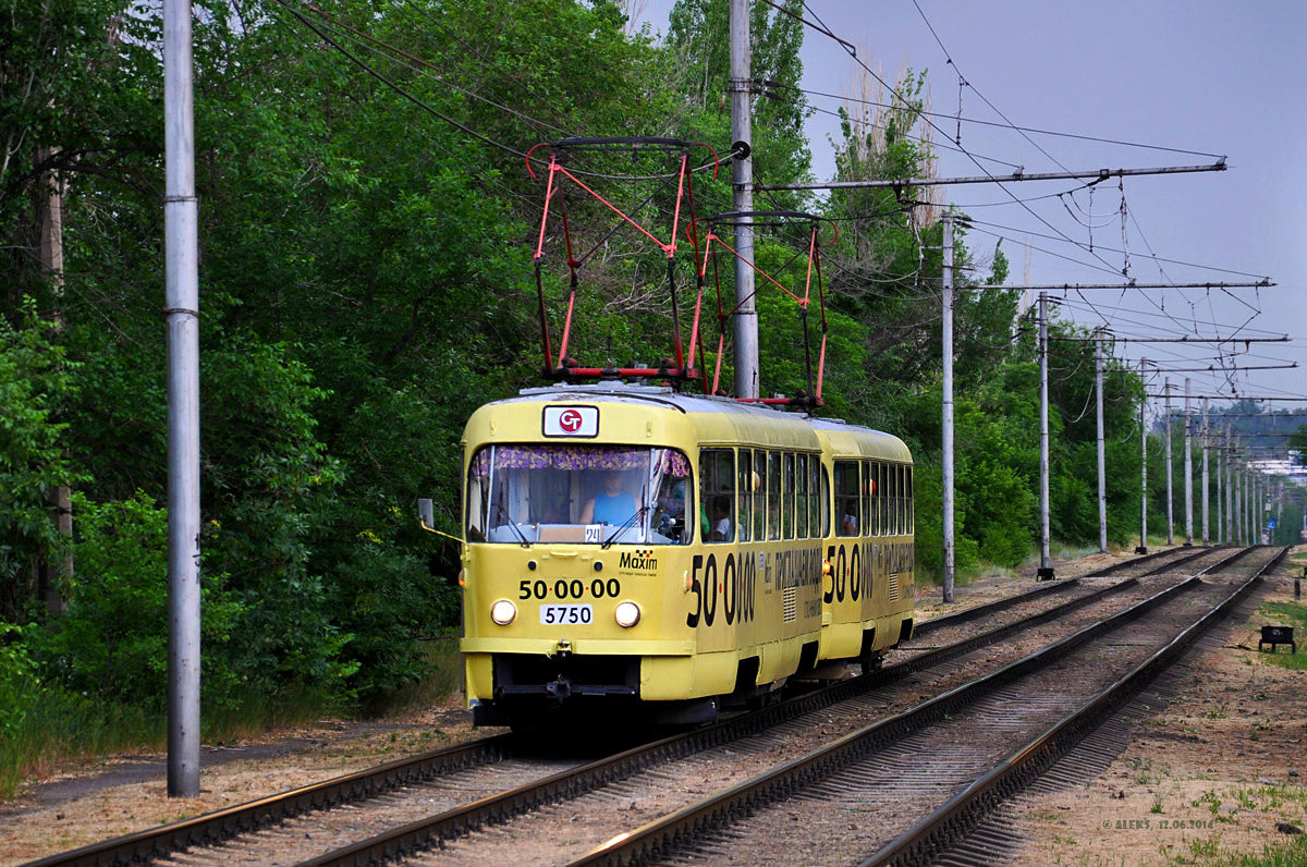 Волгоград, Tatra T3SU № 5750