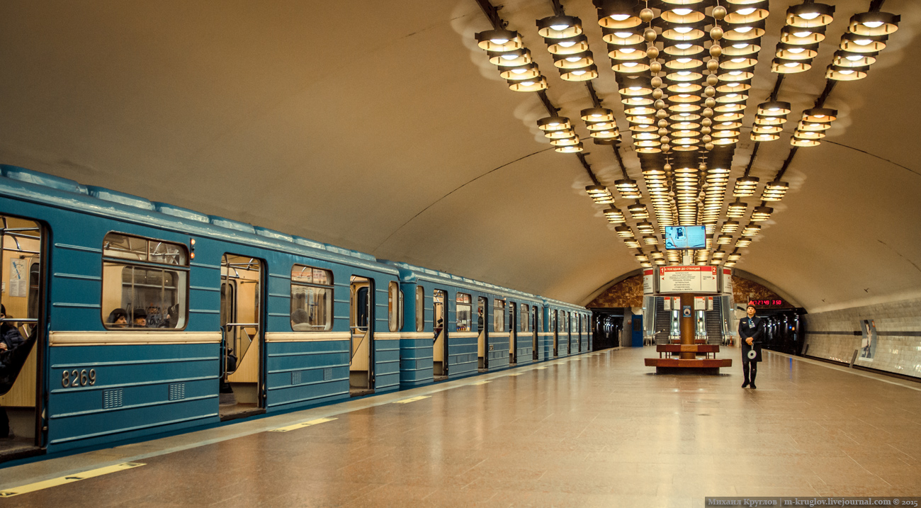 Novosibirsk — Leninskaya Line — Zaeltsovskaya station