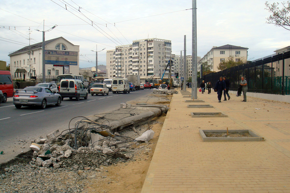 Novorosszijszk — Reconstruction of prospect Lenina & Kunikova street