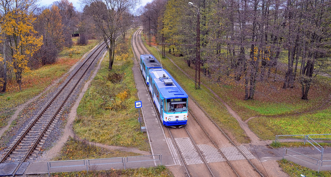 Riga, Tatra Т3MR (T6B5-R) nr. 35076